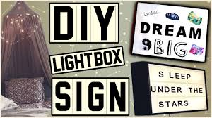 Diy Light Box Sign Make Your Own Light Box Letter Sign Easy And Cheap Tumblr Inspired Youtube