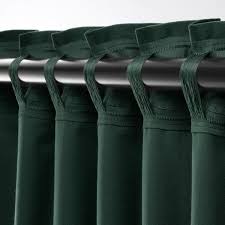 Shop target for green curtains you will love at great low prices. Sanela Room Darkening Curtains 1 Pair Dark Green 55x98 Ikea