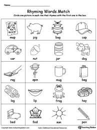 Simple subject and predicate, examples & worksheets. Rhyming Words Match Rhyming Words Worksheets Rhyming Words Kindergarten Rhyming Worksheet