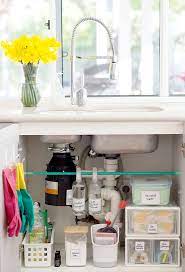 How To Organise Under The Kitchen Sink Cupboard Under Kitchen Sink Organization Kitchen Cupboard Organization Kitchen Sink Organization