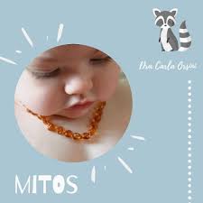 EL COLLAR DE ÁMBAR ALIVIA LAS MOLESTIAS DENTARIAS ❌FALSO . . Los collares  de ámbar son collares de bolitas de resina fosilizada de origen vegetal.  Originariamente del mar Báltico. Quienes lo recomiendan