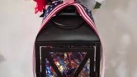 4th July Lantern Centerpiece or Wreath