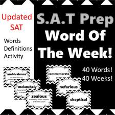 A adjective nefarious if you describe an activity as nefarious, you mean that it is wicked and immoral. Sat Vocabulary Word Of The Week Poster Set 1 By Middle School Cafe