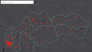 Testy je možné podstoupit již před cestou v čr. Interactive Map Of Covid 19 In Slovakia