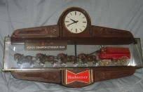Budweiser Pool Table Lamp And Clock World Champion Clydesdales Pool Table Table Lamp Clock