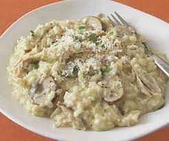 Velouté de champignons de paris. Risotto Aux Champignons De Paris Avec Thermomix Recette Facile