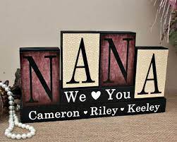 Wedding gifts, wedding party gifts, and more! Personalized Gift For Nana Handmade Mother S Day Gift For Etsy Birthday Gifts For Grandma Mum Birthday Gift Mom Birthday Gift