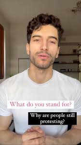 Why are we still speaking out? , Why are these college kids protesting?,  Why are people all over the world taking to the streets?, Why are college  campuses flooded with tents?, Let me break it down so ...