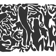 Black And White Camouflage Tattoo Woodland Camo Stencil Entina Adhesive Stencils Camo Stencil Adhesive Stencils Woodland Camo