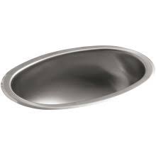 oval drop in bathroom sinks