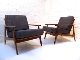 Pair Of Parker Blackwood Rattan Back Lounge Chairs Sydney 1961 Vintage Retro Chair Lounge Chair Furniture