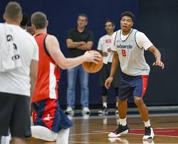 Those are big shoes to fill. Basketball Rui Hachimura Feeling Right At Home As Wizards Open Camp