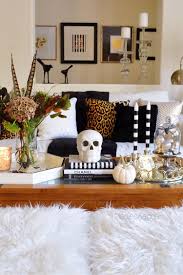 Styling A Coffee Table Halloween 2 Ladies A Chair Halloween Living Room Halloween Room Decor Decor