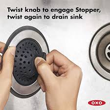 oxo good grips 2 in 1 sink strainer