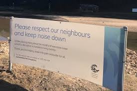 Time restrictions when noise should not be heard in a noisy motor vehicles on private property. Northern Beaches Council Backflips Over Noise Warning Sign At Manly Lagoon Abc News