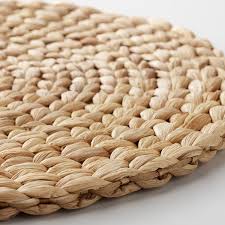 soare place mat water hyacinth ikea in 2021 placemats water hyacinth wicker placemats