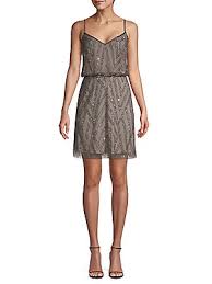 119 Adrianna Papell Embellished Blouson Cocktail Dress Saks Off 5th Online Store At Saksoff5th Com In 2020 Cocktail Dress Dresses Blouson