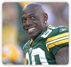 donald driver smile