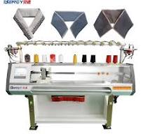 Auto Matic 52 Inch Jacquard Computerized Rib Cuff Flat Knitting Making  Machine