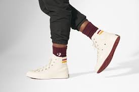 Black And White Striped Converse High Tops Chuck 70 Retro Stripe High Top Unisex Shoes Converse Shoes