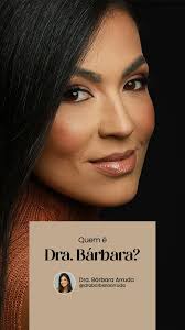 Olá, muito prazer! Eu sou a Dra. Bárbara Arruda. Que bom ter você aqui no  meu perfil!🥰 😉A partir de hoje você vai conhecer muito do que faço e como  posso ajudar