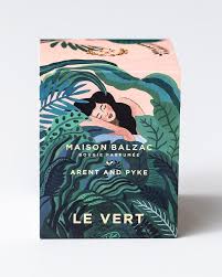Maison Balzac Arent Pyke Le Vert In 2020 Graphic Design Packaging Tea Packaging Design Creative Packaging Design
