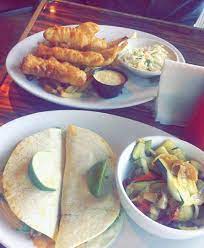 356 reviews of fish heads bar and grill dive bar on a fishing pier. Fish And Chips And Fish Tacos Picture Of Blue Moon Beach Grill Nags Head Tripadvisor