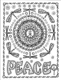 It will easy and fast relax your mind and calm nervous body. Peace 5 Pack Coloring Pages Digital Instant Download Peace Etsy Mandala Coloring Pages Coloring Pages Coloring Books