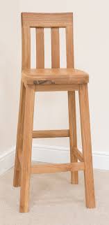 billy bar stool 175, solid oak, timber