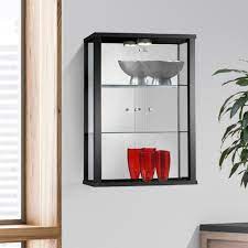 Find & download the most popular display shelf vectors on freepik free for commercial use high quality images made for creative projects. Black Wall Mounted Lockable Glass Cabinet With 1 Light Displaysense
