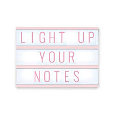 Merkury Innovations Light Up Box Led Message Letter Board Sign With 72 Letters And Symbols Movie Marquee Lightbox Ae Aesthetic Bedroom Light Up Box Light Box
