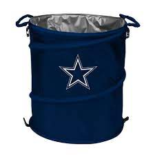Nfl Collapsible 13 Waste Basket In 2020 Dallas Cowboys Nfl Dallas Cowboys Soft Sided Coolers