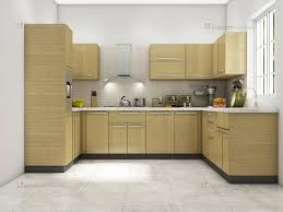 u shape modular kitchen design india