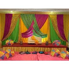 Maybe you would like to learn more about one of these? Indian Wedding Backdrop Draping For Parties Colorful Long Drapes For Wedding Stage Wedding Party Stage Satin Curtain Drape Buy Wedding Mandap Backdrop Indian Wedding Mandap Stage Drapes Colourful Wedding Sangeet Stage Backdrop Drapes