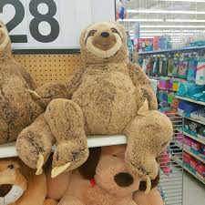 28 Giant Smiling Sloth Sold At Walmart Giant Stuffed Animals Sloth Stuffed Animal Sloth