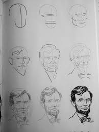 Famous Faces By Lee James Drawing Abraham Lincoln Drawings Art Famous Faces