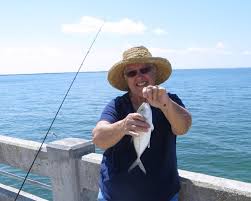 fishing off the sunshine skyway bridge in tampa bay is fun