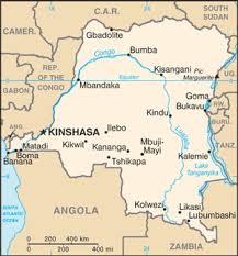 World map of the congo river basin: Congo River Steamers Wikipedia