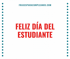 Y se pusieron el uno al otro al alcance, a través de líneas, redes y señales. Mensajes De Felicitaciones Dia Del Estudiante Frasescumple