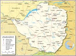 How do you find latitude and longitude of zimbabwe on google maps. Administrative Map Of Zimbabwe Nations Online Project