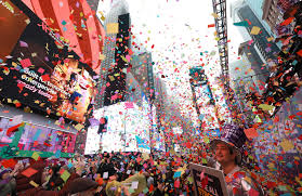 Treb Heining Confetti Drop – Times Square NYE
