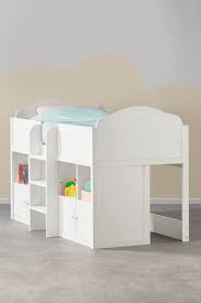 Kids house beds, twin floor bed with fence wood cabin bed frame can be decorated for kids, teens, girls, boys, gray. Buy Amelia White Cabin Bed From Next Ireland