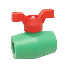 1515AB PP-R Ball Valve - RED-WHITE VALVE CORP.