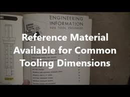 common machine taper dimensions