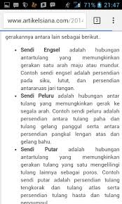 Apa Yg Dimaksud Dengan Sendi Pelana Putar Engsel Peluru Brainly Co Id