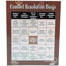 Child Therapy Toys Conflict Resolution Bingo Game Conflict Resolution Conflict Resolution Activities Conflict Resolution Skills