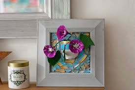 Jul 01, 2021 · there are lots of ideas to make tissue paper flowers and you can incorporate them in your summer room decor project. A Diy Wall Vase From Repurposed Broken China Teacups Pillar Box Blue