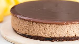Watch This Cheesecake Has A Double Dose Of Nutella In It