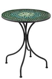 Table De Jardin Ronde Plateau Mosaique Vert En 2020 Table De Jardin Ronde Table De Jardin Plateau En Mosaique