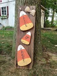 Candy Corn Wooden Sign Decor Halloween Wood Crafts Fall Yard Decor Fall Wood Crafts